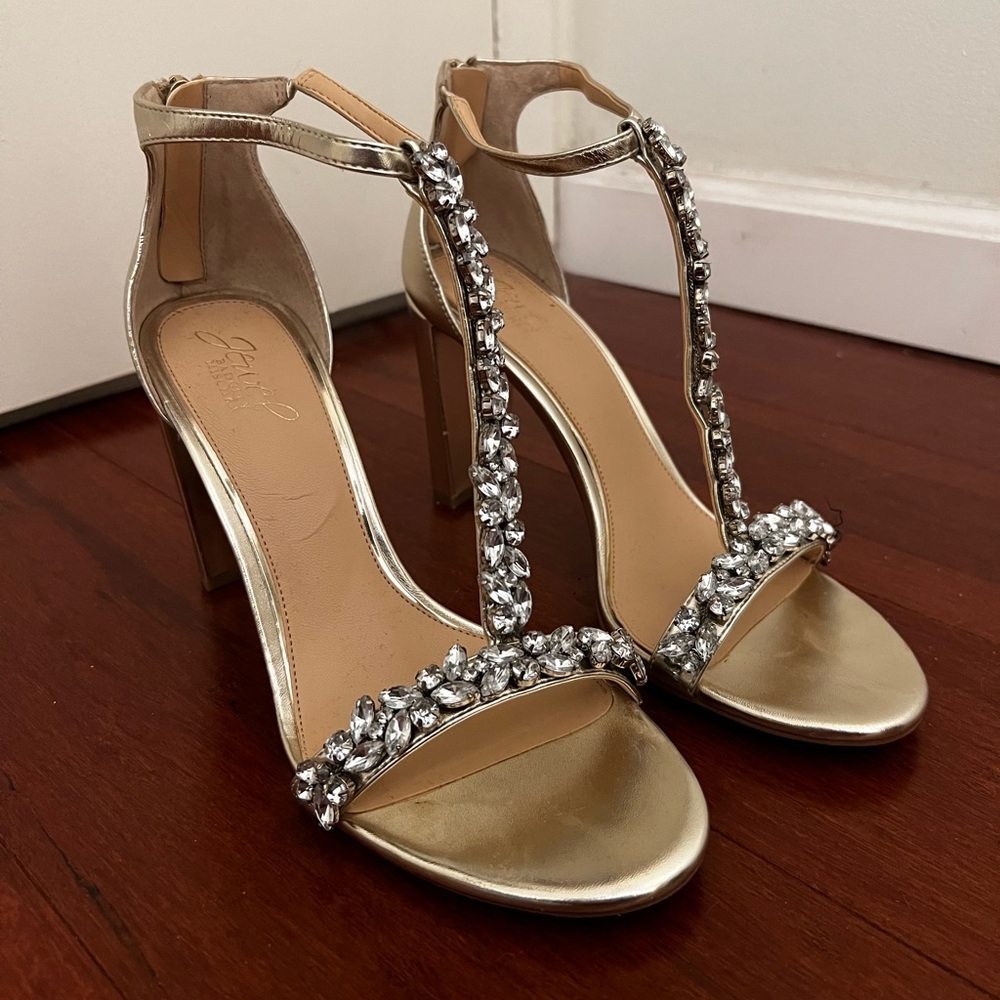 Badgley Mishka T-Strap Heels